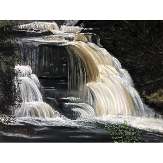 Crammel Linn Waterfall, Spadedam, Brampton