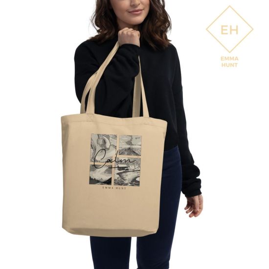 Saturn and Jupiter Eco Tote Bag